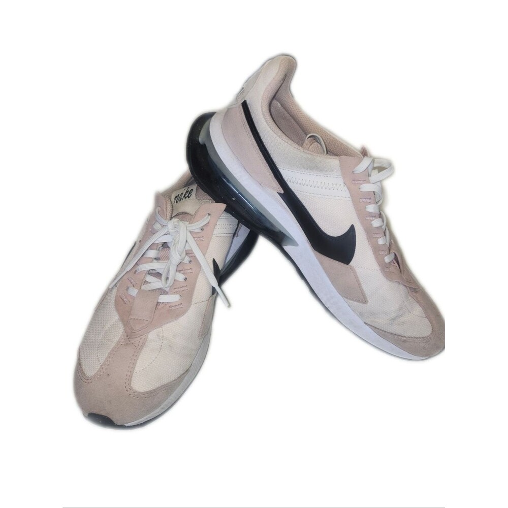 Nike Women's Air Max Pre-Day Casual Sneaker, Soft Pink White Black, 10
